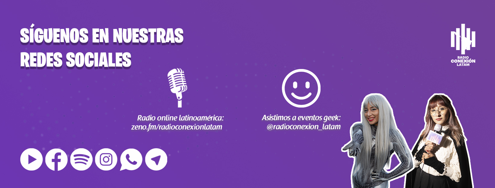 Portada Radio Conexión LATAM